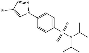 N,N-Diisopropyl 4-(4-Bromopyrazol-1-yl)benzenesulfonamide