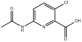 6-Acetamido-3-chloropicolinic acid