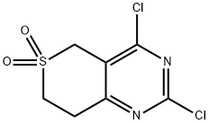 2,4-Dichloro-7,8-dihydro-5h-s,s-di-oxoisothiopyrano[4,3-d]pyrimidine