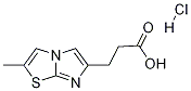 3-(2-Methylimidazo[2,1-b]thiazol-6-yl)propanoic acid hcl
