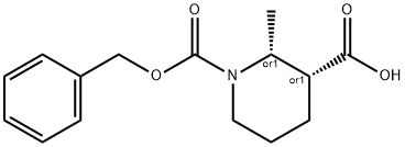 (2R,​3R)​-​rel-1,​3-​Piperidinedicarboxyl​ic acid, 2-​methyl-​, 1-​(phenylmethyl) ester