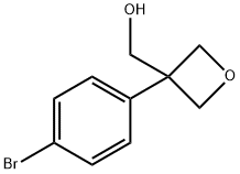 (3-(4-Bromophenyl)oxetan-3-yl)methanol