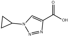 1-Cyclopropyl-1H-1,2,3-triazole-4-carboxylic acid