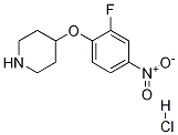4-(2-Fluoro-4-nitrophenoxy)piperidine, HCl