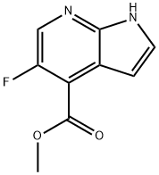 methyl 5-fluoro-1H-pyrrolo[2,3-b]pyridine-4-carboxylate
