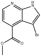 methyl 3-bromo-1H-pyrrolo[2,3-b]pyridine-4-carboxylate