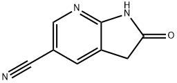 2-oxo-1H,2H,3H-pyrrolo[2,3-b]pyridine-5-carbonitrile