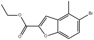 Ethyl 5-bromo-4-methylbenzofuran-2-carboxylate