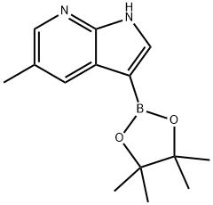 5-Methyl-3-(4,4,5,5-tetramethyl-1,3,2-dioxaborolan-2-yl)-1H-pyrrolo[2,3-b]pyridine