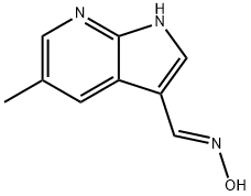 (E)-5-Methyl-1H-pyrrolo[2,3-b]pyridine-3-carbaldehyde oxime