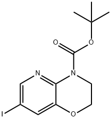 tert-Butyl 7-iodo-2H-pyrido[3,2-b][1,4]oxazine-4(3H)-carboxylate