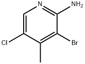 2-Amino-3-bromo-5-chloro-4-methylpyridine