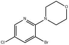 3-Bromo-5-chloro-2-morpholinopyridine