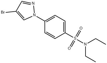 4-(4-Bromo-1H-pyrazol-1-yl)-N,N-diethylbenzenesulfonamide