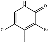 3-Bromo-5-chloro-2-hydroxy-4-picoline