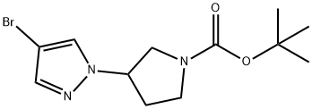 tert-butyl 3-(4-bromo-1H-pyrazol-1-yl)pyrrolidine-1-carboxylate