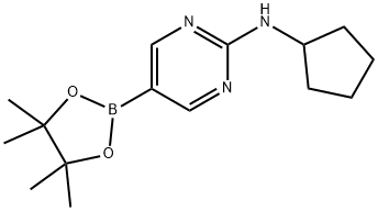 2-(Cyclopentylamino)pyrimidine-5-boronic acid, pinacol ester