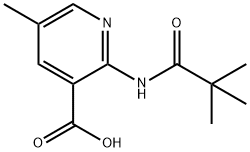 2-(2,2-dimethylpropanamido)-5-methylpyridine-3-carboxylic acid