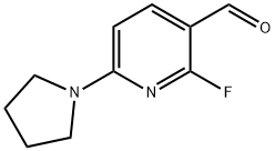 2-Fluoro-6-(pyrrolidin-1-yl)nicotinaldehyde