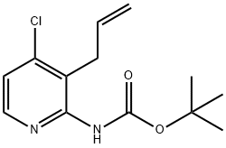 tert-Butyl 3-allyl-4-chloropyridin-2-ylcarbamate