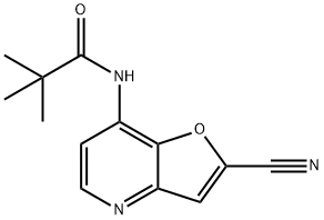 N-(2-Cyanofuro[3,2-b]pyridin-7-yl)pivalamide