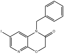 1-Benzyl-7-iodo-1H-pyrido[2,3-b][1,4]oxazin-2(3H)-one