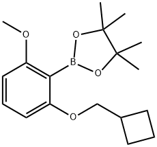 2-Cyclobutylmethoxy-6-methoxyphenylboronic acid pinacol ester