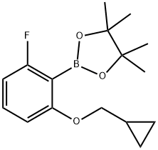 2-Cyclopropylmethoxy-6-fluorophenylboronic acid pinacol ester