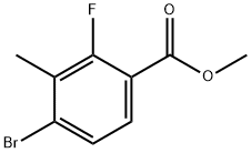 Methyl 4-bromo-2-fluoro-3-methylbenzoate