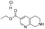 ethyl 5,6,7,8-tetrahydro-1,7-naphthyridine-3-carboxylate hydrochloride
