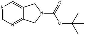 tert-butyl 5H,6H,7H-pyrrolo[3,4-d]pyrimidine-6-carboxylate