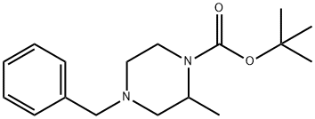 4-Benzyl-2-methylpiperazine-1-carboxylic acid tert-butyl ester
