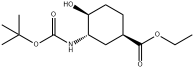 ethyl (1R,3S,4S)-3-{[(tert-butoxy)carbonyl]amino}-4-hydroxycyclohexane-1-carboxylate
