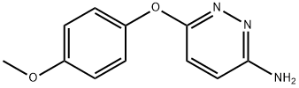 6-(4-Methoxyphenoxy)pyridazin-3-amine