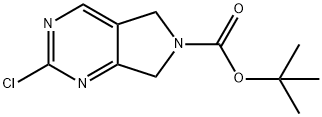 tert-butyl 2-chloro-5H,6H,7H-pyrrolo[3,4-d]pyrimidine-6-carboxylate