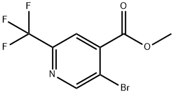 Methyl 5-bromo-2-(trifluoromethyl)pyridine-4-carboxylate