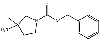 benzyl 3-amino-3-methylpyrrolidine-1-carboxylate