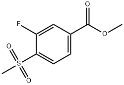 Methyl 3-fluoro-4-(methylsulfonyl)benzoate