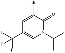 3-Bromo-1-isopropyl-5-(trifluoromethyl)pyridin-2(1H)-one