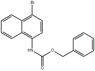 1-(Cbz-Amino)-4-bromonaphthalene