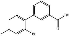 2'-Bromo-4'-methylbiphenyl-3-carboxylic acid