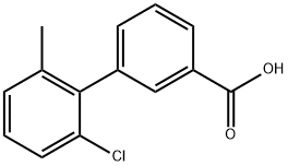 2'-Chloro-6'-methylbiphenyl-3-carboxylic acid