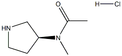 N-methyl-N-[(3S)-pyrrolidin-3-yl]acetamide hydrochloride