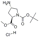 (2R,4S)-1-tert-Butyl 2-methyl 4-aminopyrrolidine-1,2-dicarboxylate hydrochloride