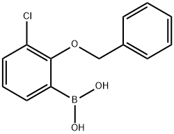 2-Benzyloxy-3-chlorophenylboronic acid