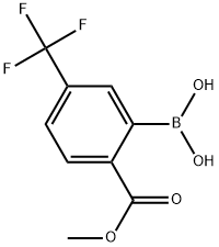 2-(Methoxycarbonyl)-5-(trifluoromethyl)phenylboronic acid