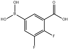 3-Carboxy-4,5-difluorophenylboronic acid