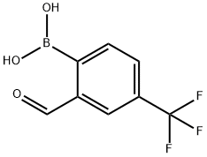 2-Formyl-4-(trifluoromethyl)phenylboronic acid