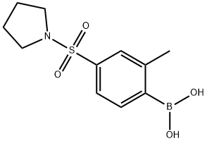 2-Methyl-4-(pyrrolidin-1-ylsulfonyl)phenylboronic acid