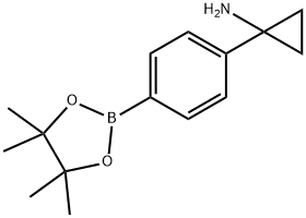 4-(1-Aminocyclopropyl)phenylboronic acid, pinacol ester